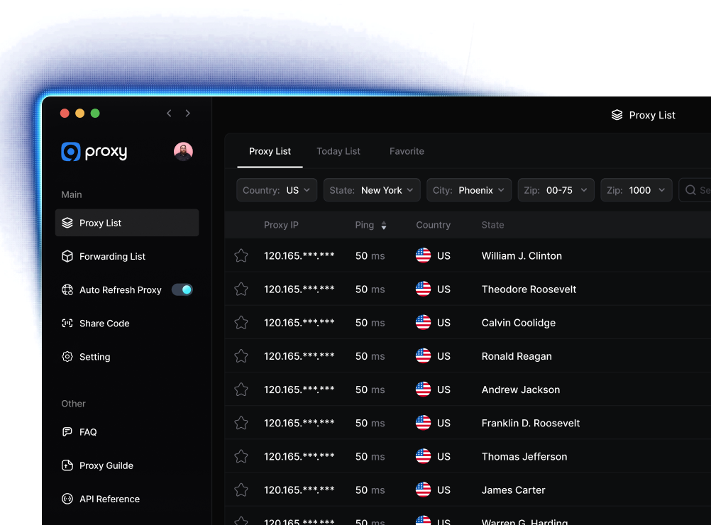 Control Data Usage